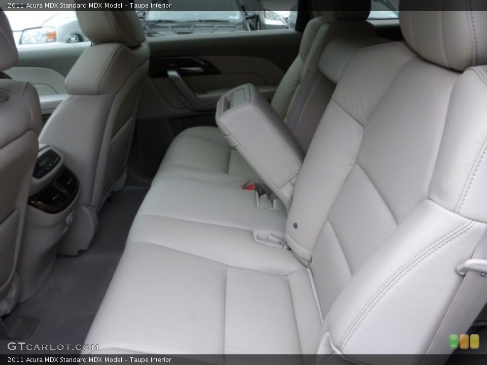 Taupe Interior Rear Seat for the 2011 Acura MDX  #83744113