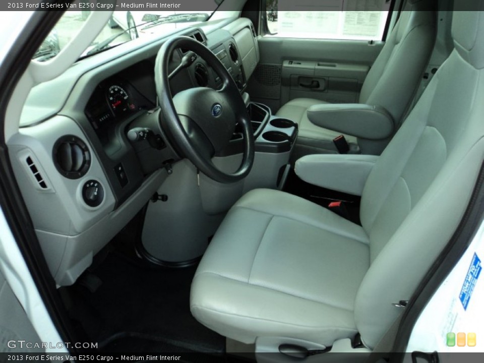 Medium Flint Interior Photo for the 2013 Ford E Series Van E250 Cargo #83747731