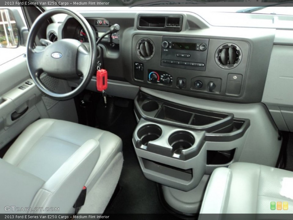 Medium Flint Interior Dashboard for the 2013 Ford E Series Van E250 Cargo #83747851