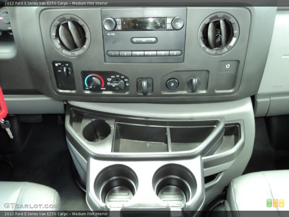 Medium Flint Interior Controls for the 2013 Ford E Series Van E250 Cargo #83747899