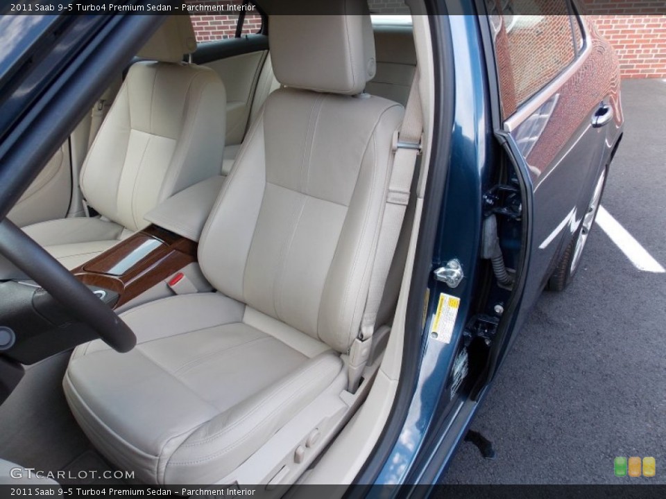 Parchment Interior Front Seat for the 2011 Saab 9-5 Turbo4 Premium Sedan #83749144