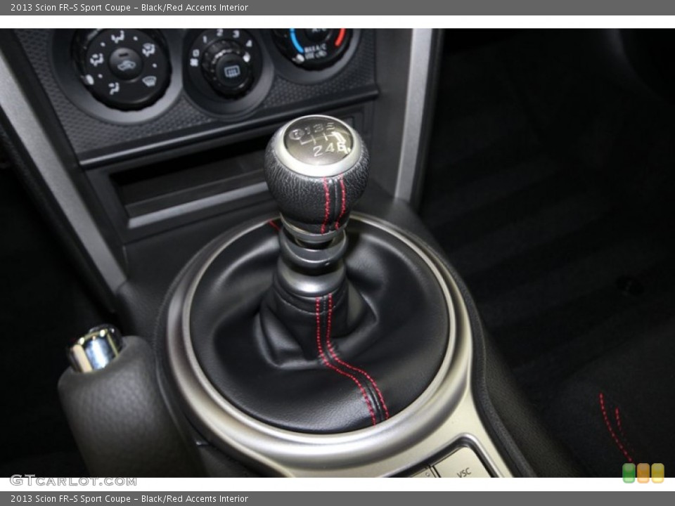 Black/Red Accents Interior Transmission for the 2013 Scion FR-S Sport Coupe #83749204