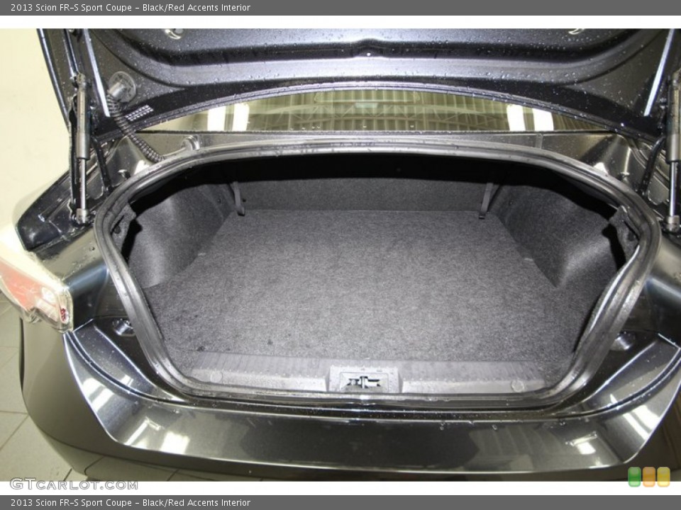 Black/Red Accents Interior Trunk for the 2013 Scion FR-S Sport Coupe #83749276