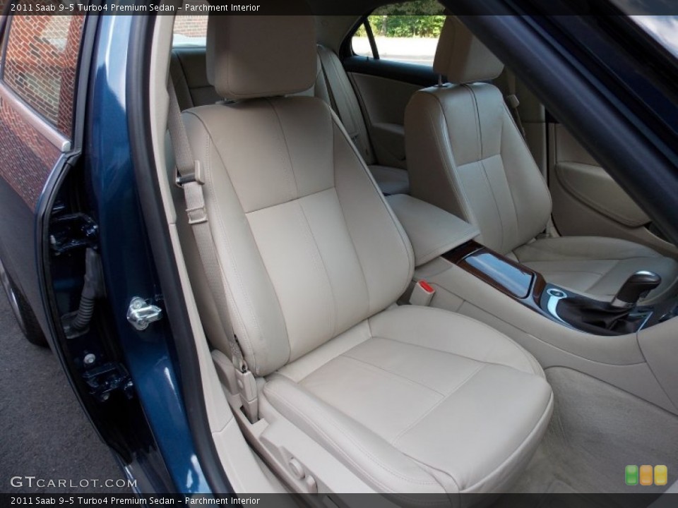 Parchment Interior Front Seat for the 2011 Saab 9-5 Turbo4 Premium Sedan #83749342
