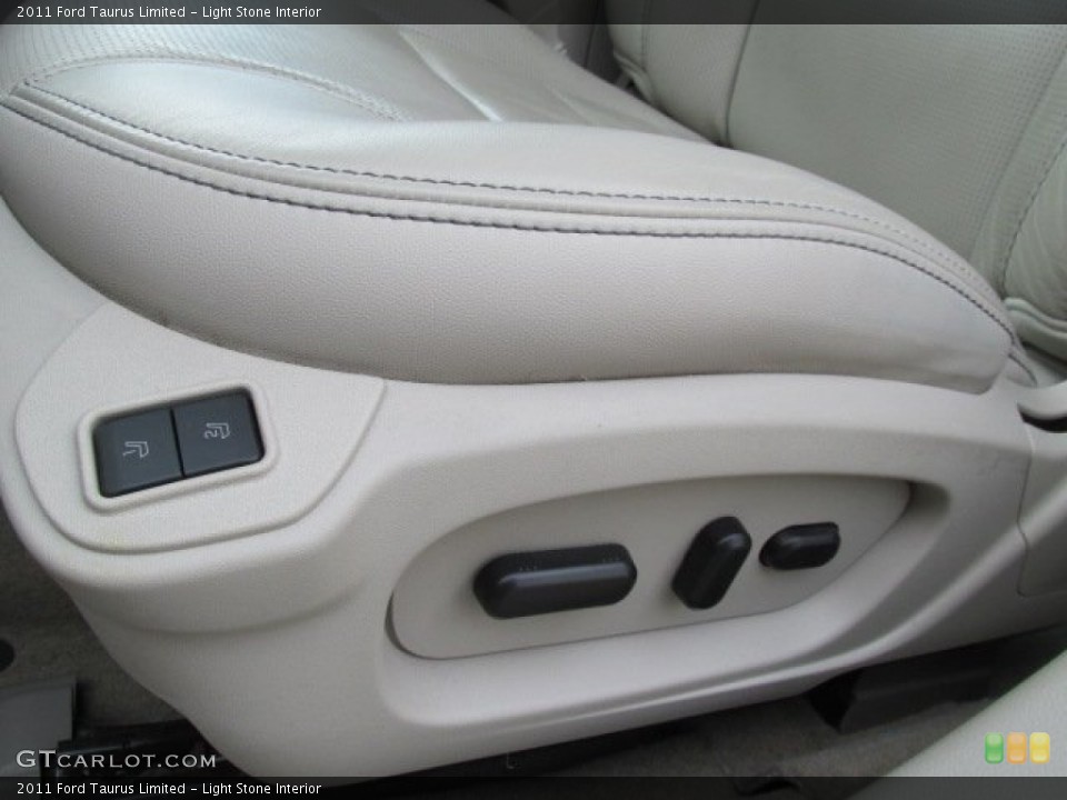 Light Stone Interior Front Seat for the 2011 Ford Taurus Limited #83751679