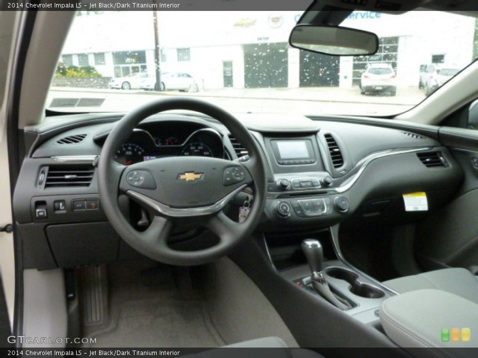 Jet Black/Dark Titanium Interior Dashboard for the 2014 Chevrolet Impala LS #83753311