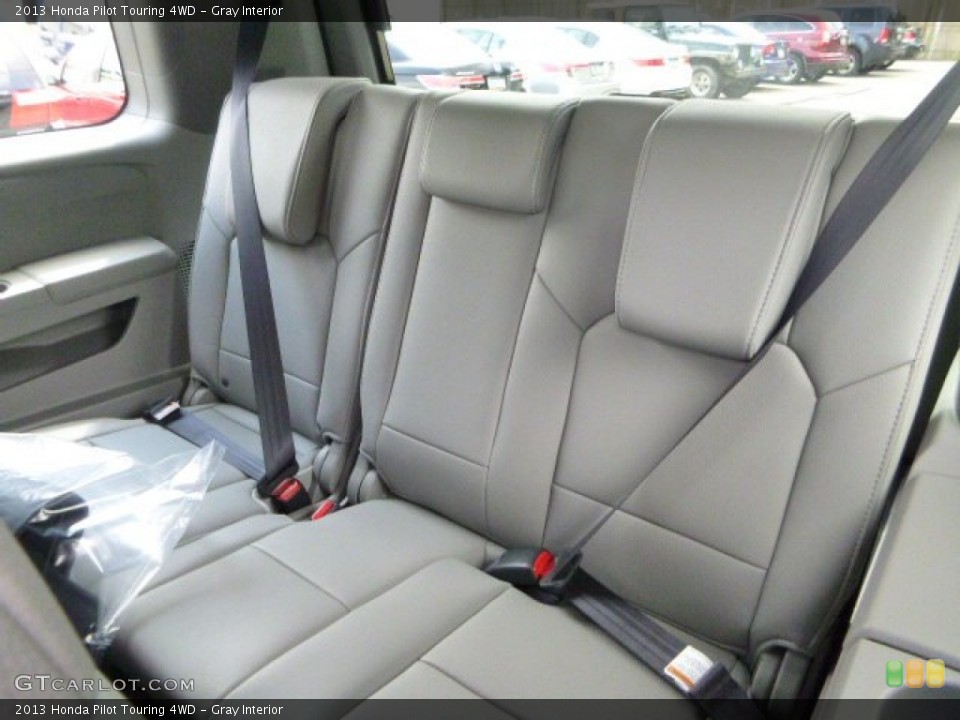 Gray Interior Rear Seat for the 2013 Honda Pilot Touring 4WD #83753425