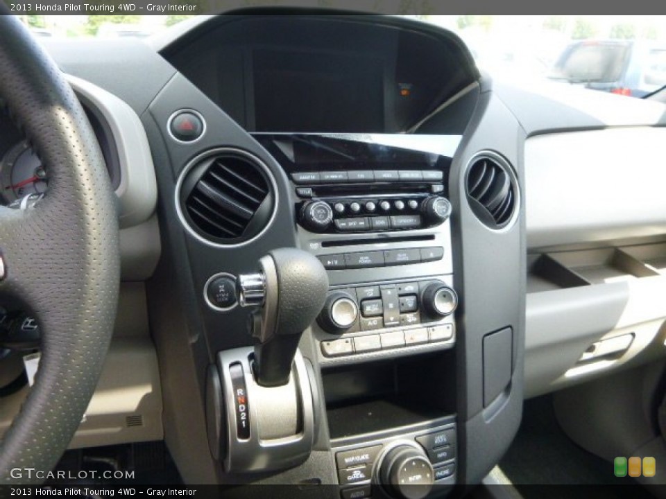 Gray Interior Controls for the 2013 Honda Pilot Touring 4WD #83753543