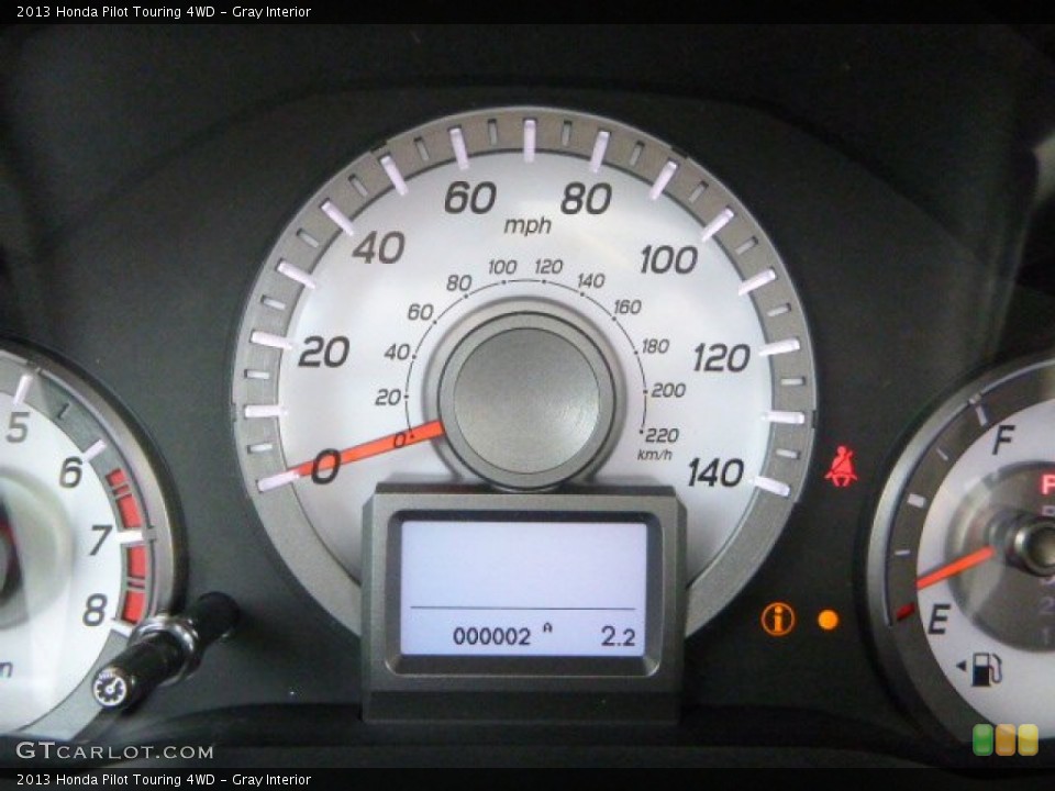 Gray Interior Gauges for the 2013 Honda Pilot Touring 4WD #83753584