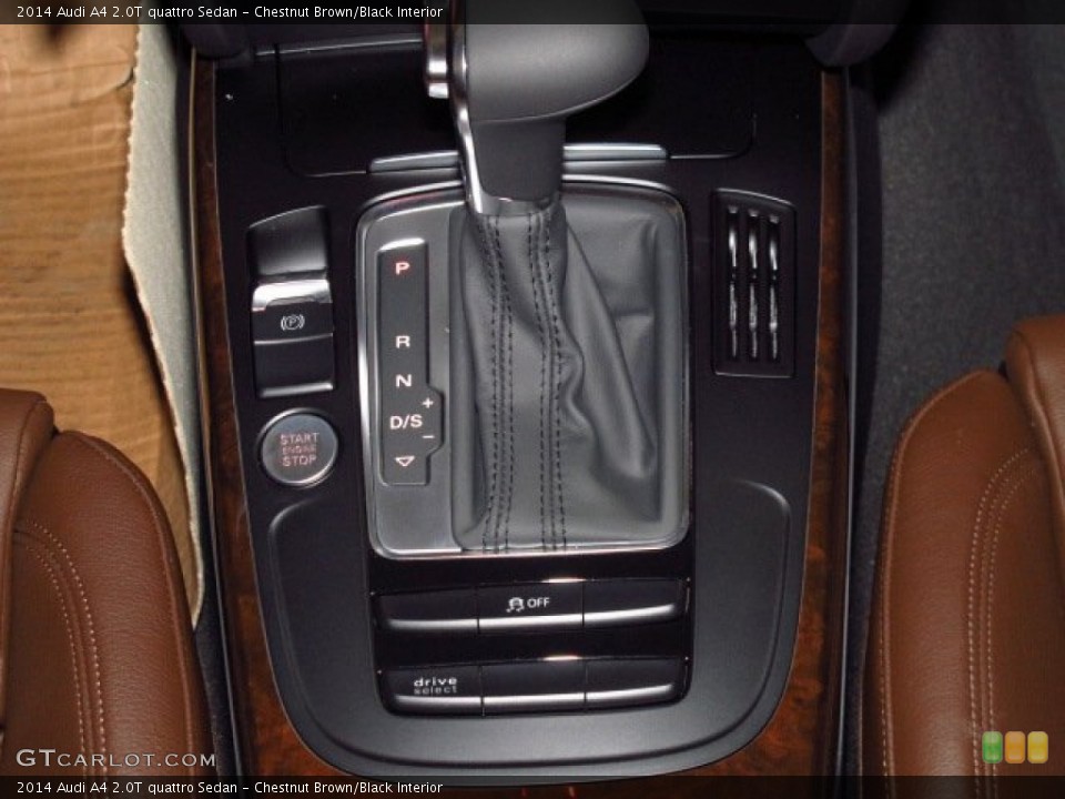 Chestnut Brown/Black Interior Transmission for the 2014 Audi A4 2.0T quattro Sedan #83755366