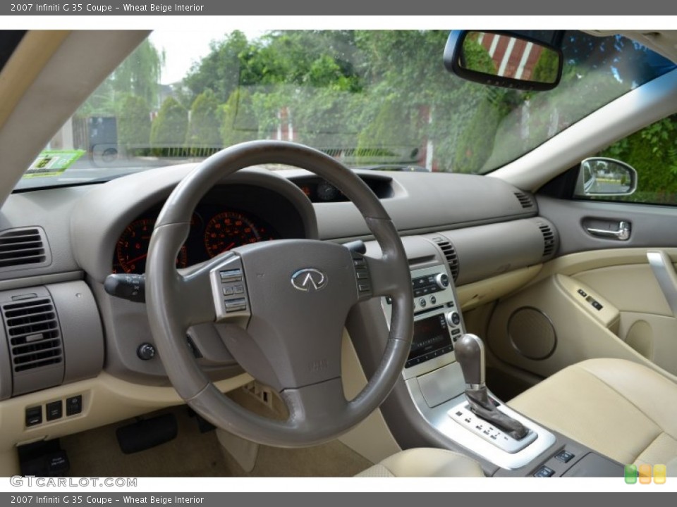 Wheat Beige Interior Photo for the 2007 Infiniti G 35 Coupe #83755837