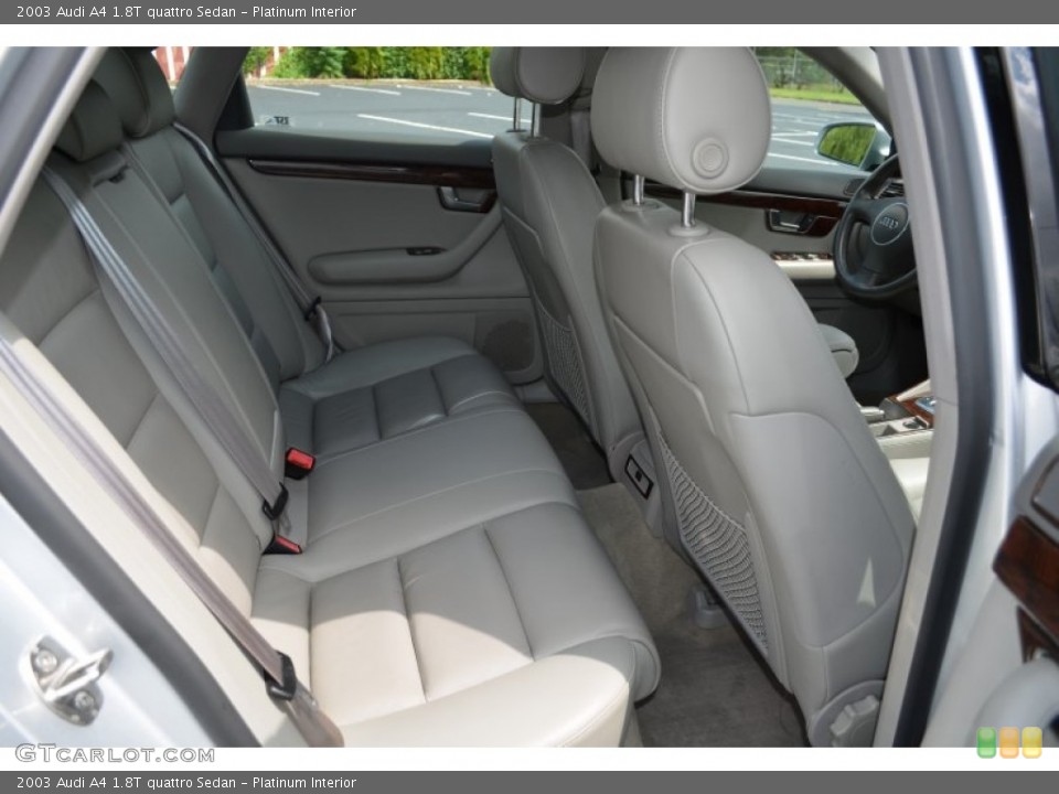 Platinum Interior Rear Seat for the 2003 Audi A4 1.8T quattro Sedan #83756485