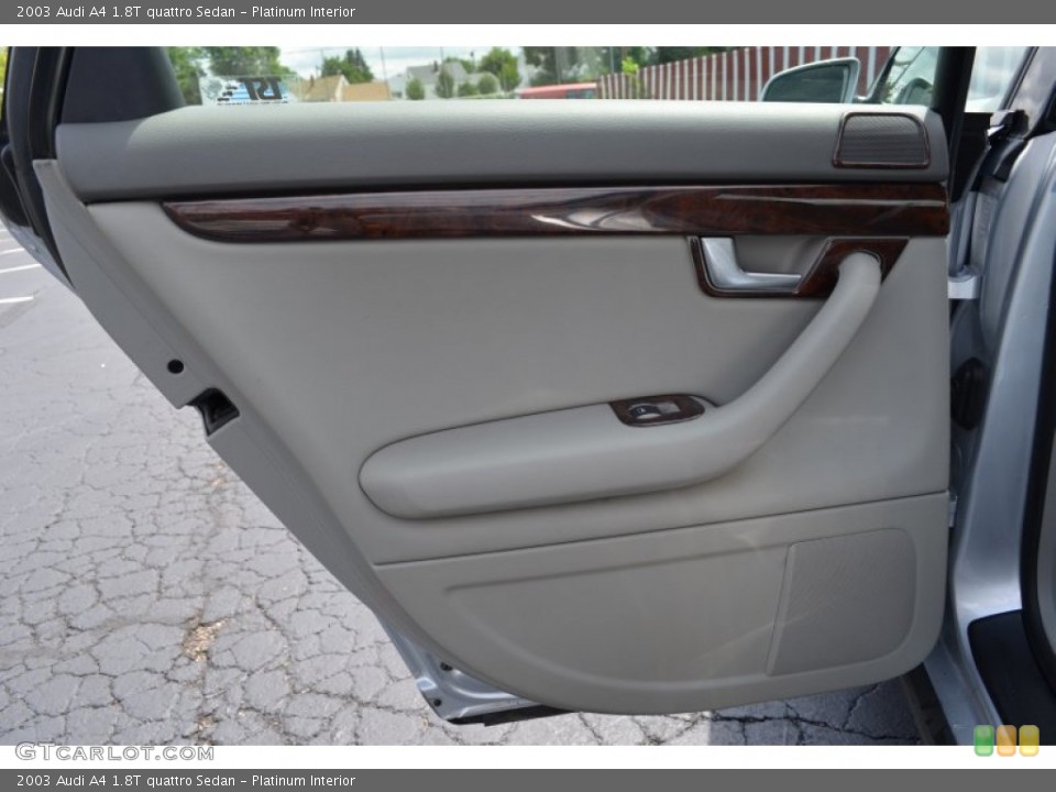 Platinum Interior Door Panel for the 2003 Audi A4 1.8T quattro Sedan #83756533