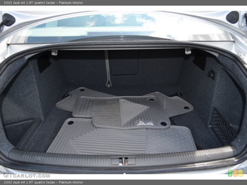Platinum Interior Trunk for the 2003 Audi A4 1.8T quattro Sedan #83756605