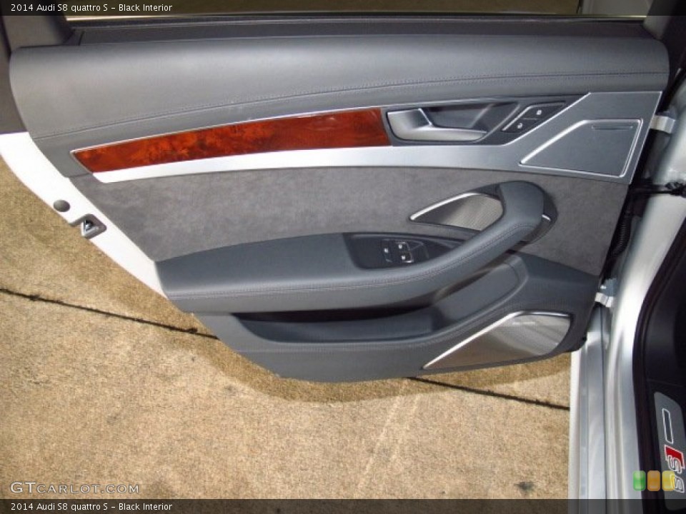 Black Interior Door Panel for the 2014 Audi S8 quattro S #83756725