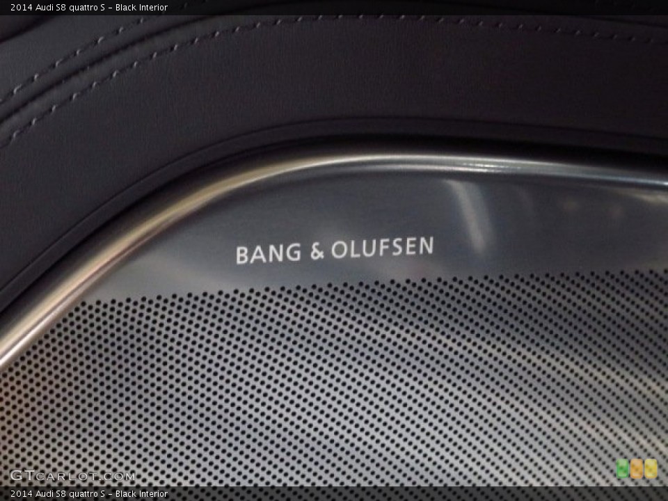 Black Interior Audio System for the 2014 Audi S8 quattro S #83757036