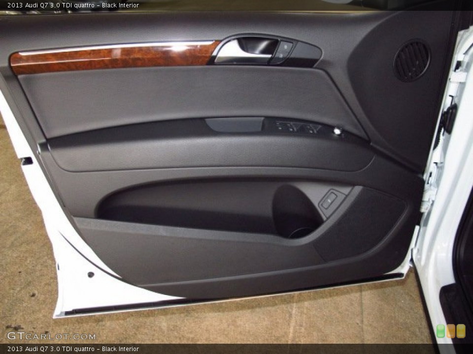 Black Interior Door Panel for the 2013 Audi Q7 3.0 TDI quattro #83762398
