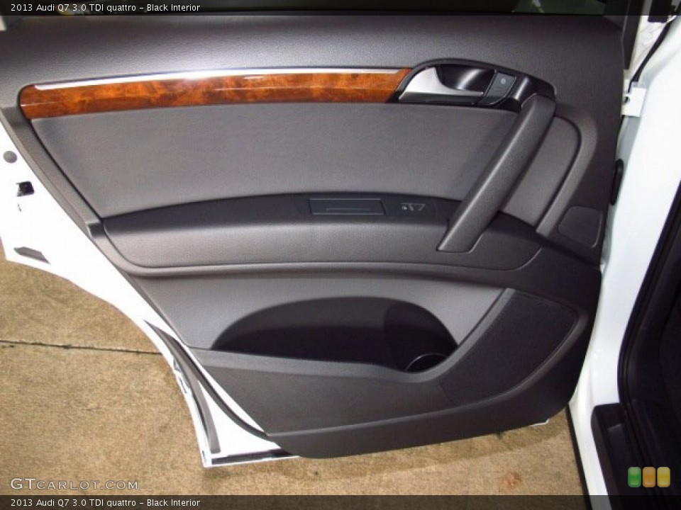 Black Interior Door Panel for the 2013 Audi Q7 3.0 TDI quattro #83762430