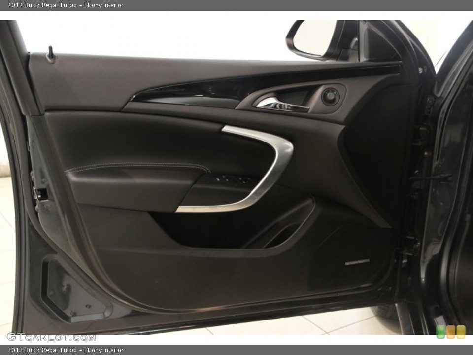 Ebony Interior Door Panel for the 2012 Buick Regal Turbo #83766880