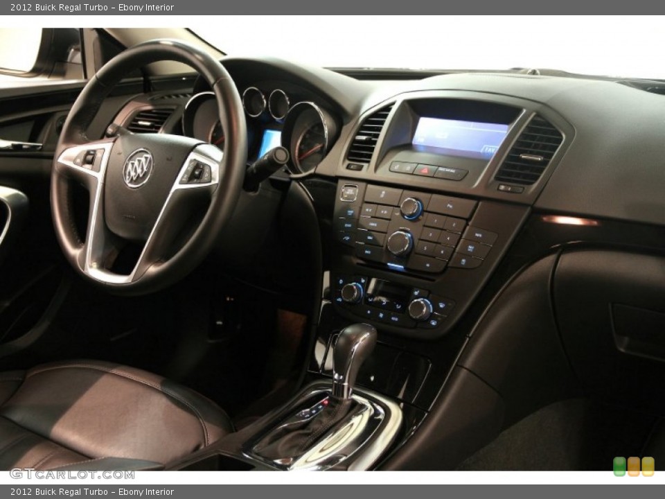 Ebony Interior Dashboard for the 2012 Buick Regal Turbo #83766982