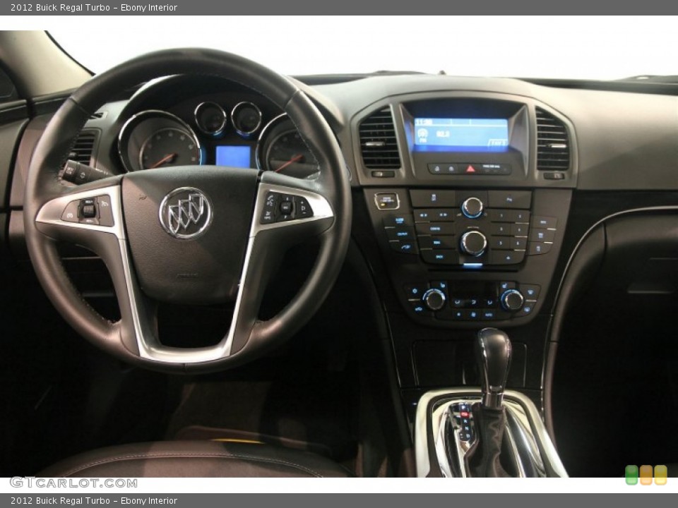 Ebony Interior Dashboard for the 2012 Buick Regal Turbo #83767048