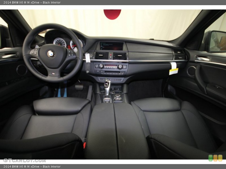 Black Interior Dashboard for the 2014 BMW X6 M M xDrive #83770046