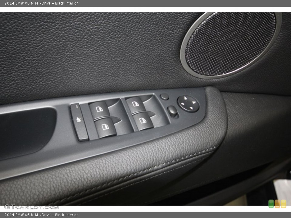 Black Interior Controls for the 2014 BMW X6 M M xDrive #83770153