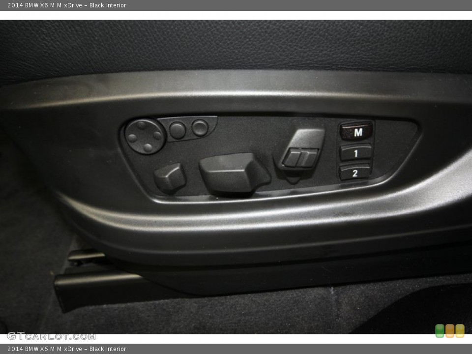 Black Interior Controls for the 2014 BMW X6 M M xDrive #83770159