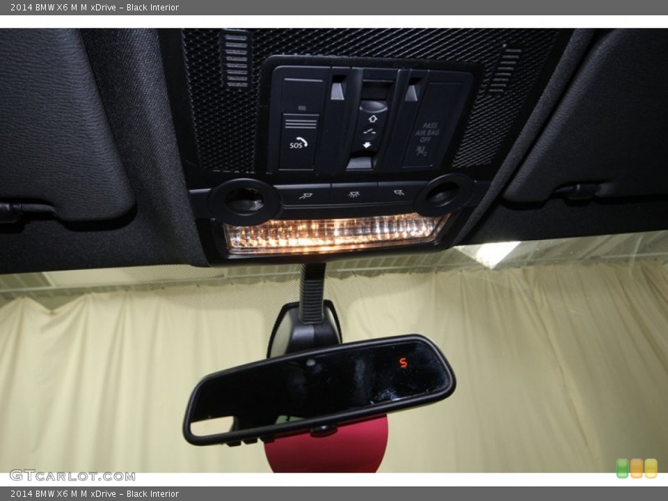 Black Interior Controls for the 2014 BMW X6 M M xDrive #83770172