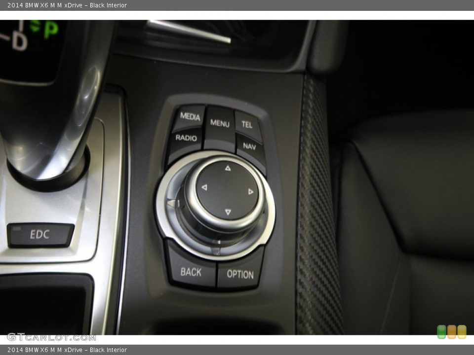 Black Interior Controls for the 2014 BMW X6 M M xDrive #83770228