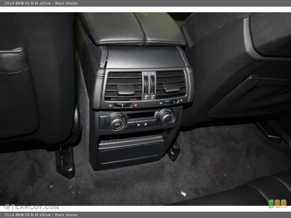 Black Interior Controls for the 2014 BMW X6 M M xDrive #83770330