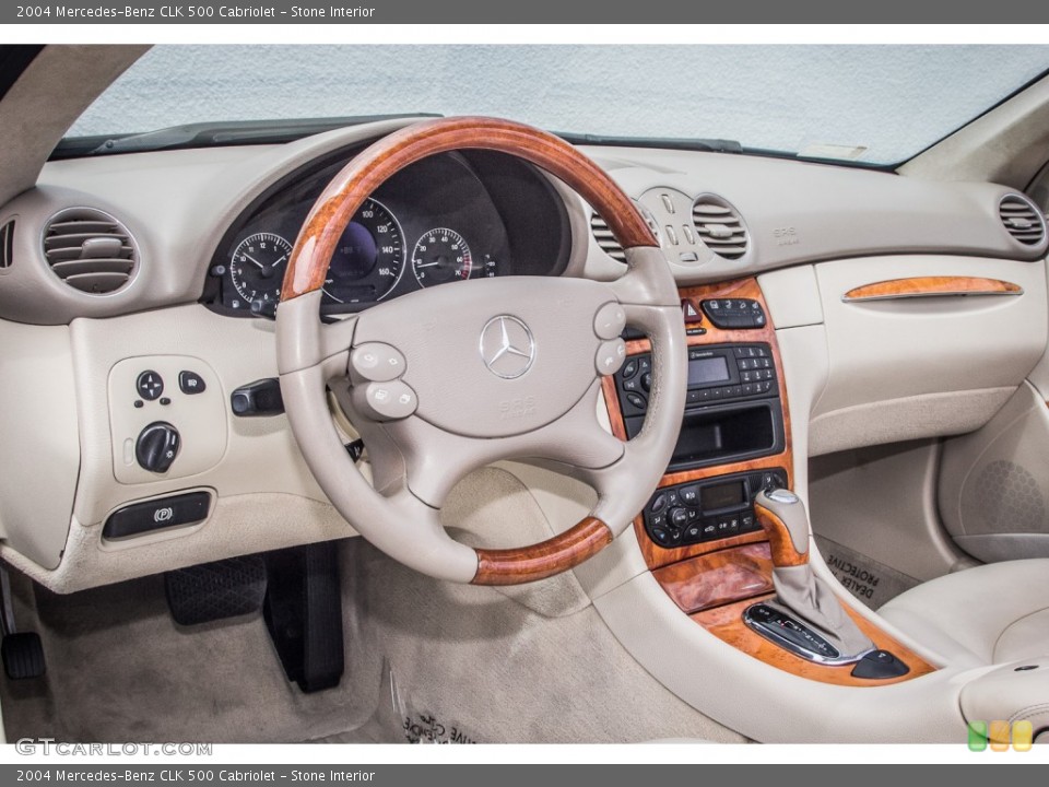 Stone Interior Photo for the 2004 Mercedes-Benz CLK 500 Cabriolet #83771266