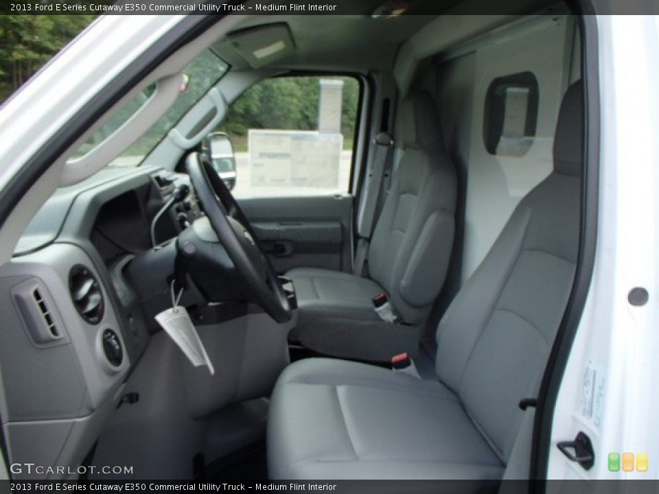 Medium Flint Interior Photo for the 2013 Ford E Series Cutaway E350 Commercial Utility Truck #83776802