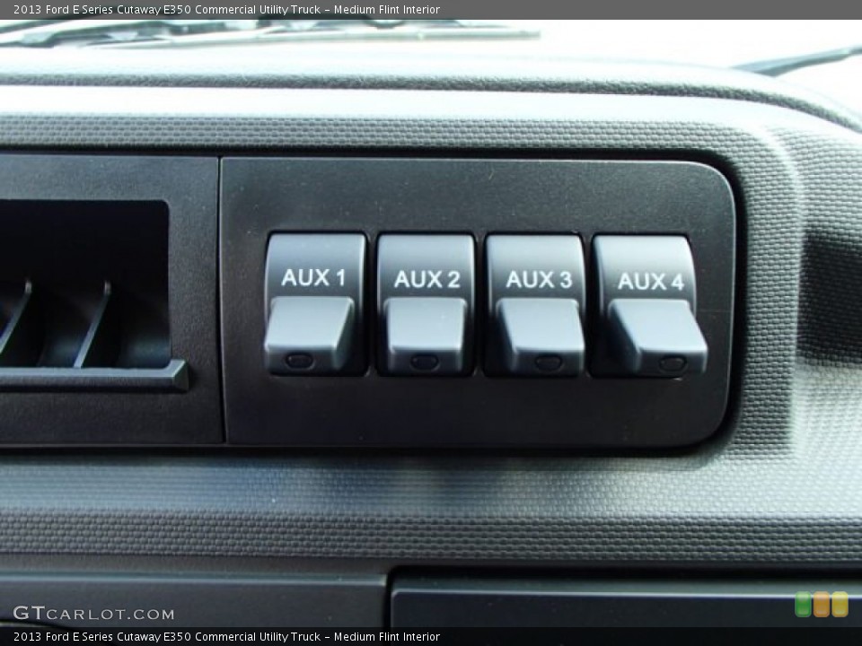 Medium Flint Interior Controls for the 2013 Ford E Series Cutaway E350 Commercial Utility Truck #83776897