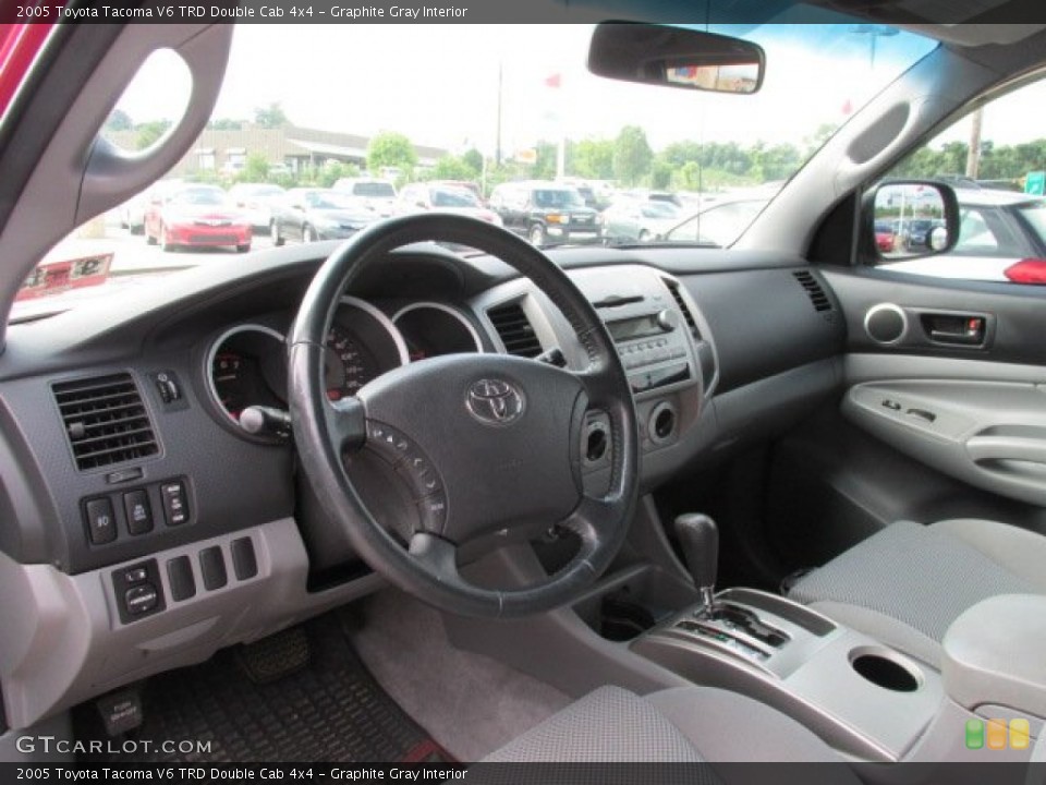 Graphite Gray Interior Dashboard for the 2005 Toyota Tacoma V6 TRD Double Cab 4x4 #83777740