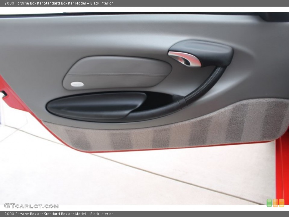 Black Interior Door Panel for the 2000 Porsche Boxster  #83778331