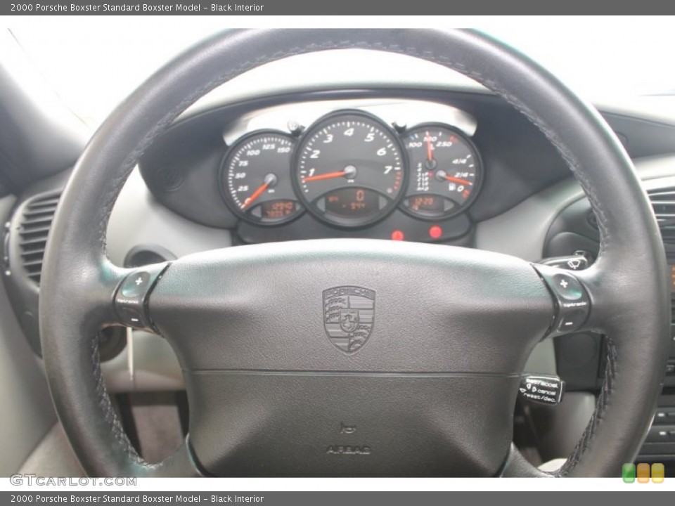 Black Interior Steering Wheel for the 2000 Porsche Boxster  #83778514