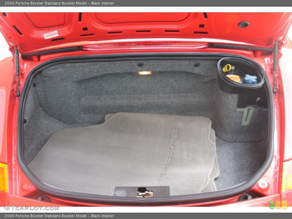 Black Interior Trunk for the 2000 Porsche Boxster  #83778604