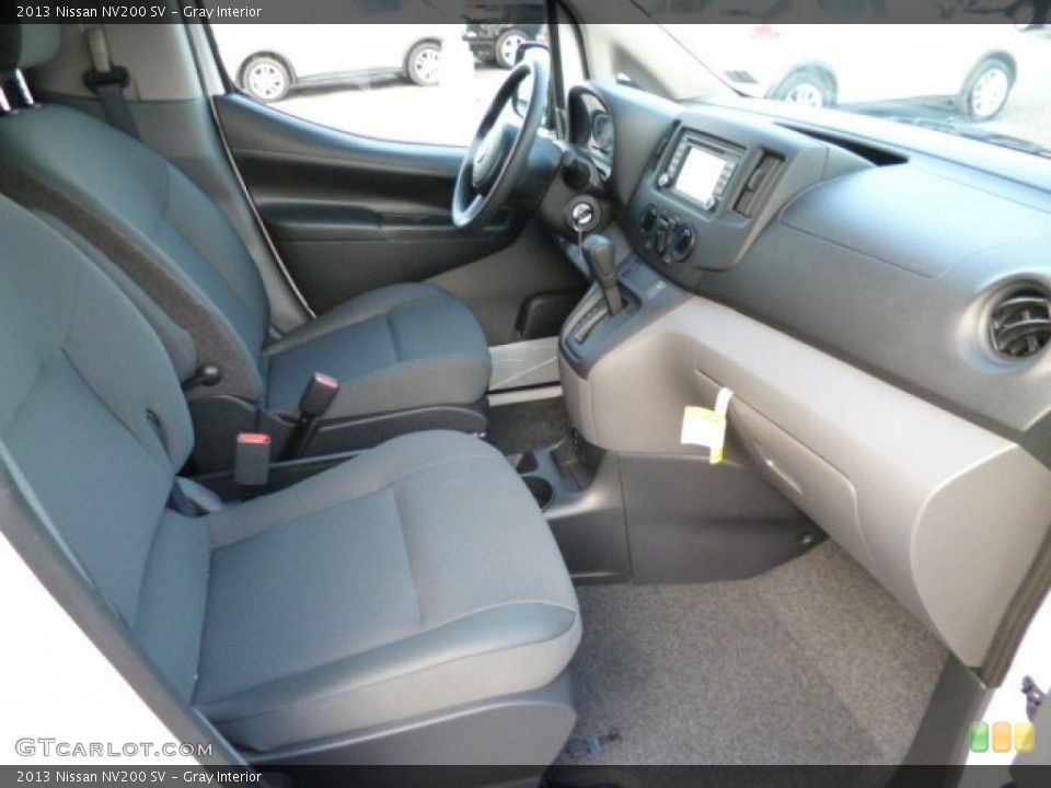 Gray Interior Photo for the 2013 Nissan NV200 SV #83779066