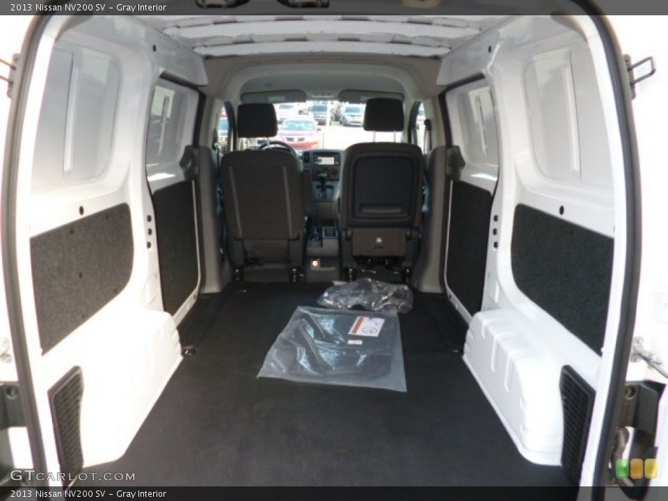 Gray Interior Trunk for the 2013 Nissan NV200 SV #83779108