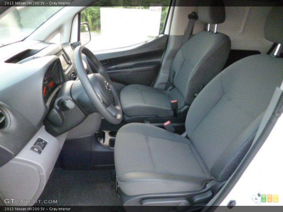 Gray Interior Front Seat for the 2013 Nissan NV200 SV #83779177