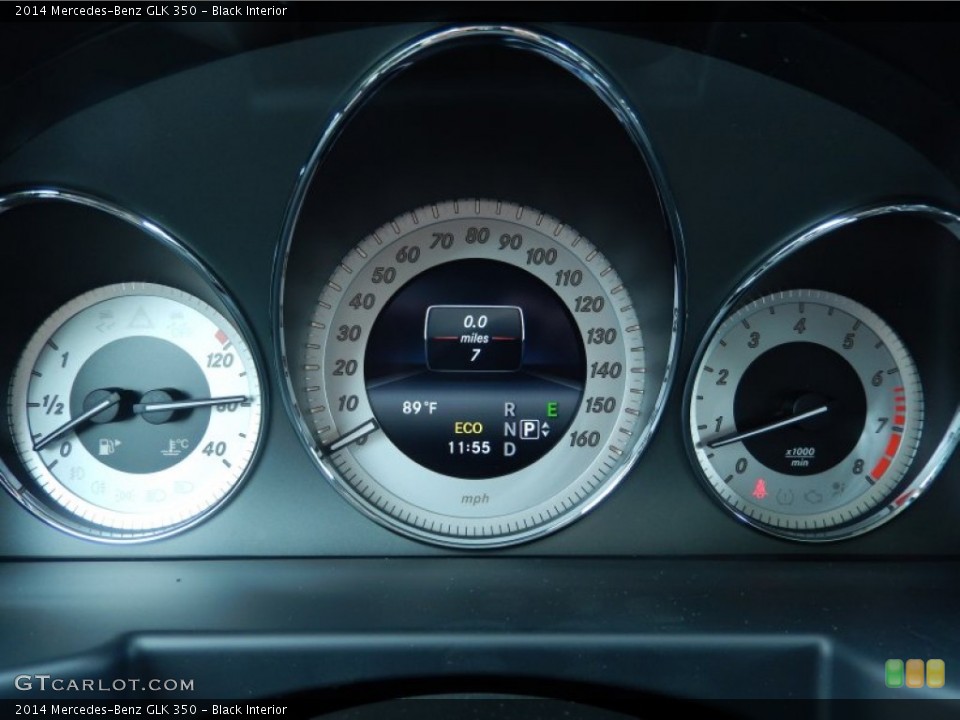 Black Interior Gauges for the 2014 Mercedes-Benz GLK 350 #83780122