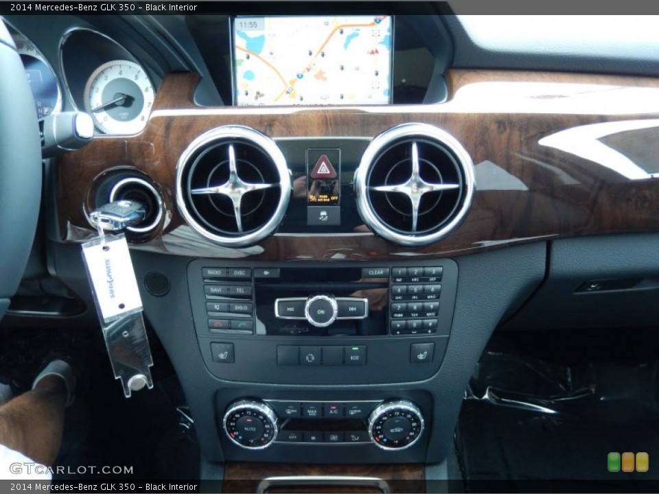 Black Interior Controls for the 2014 Mercedes-Benz GLK 350 #83780149