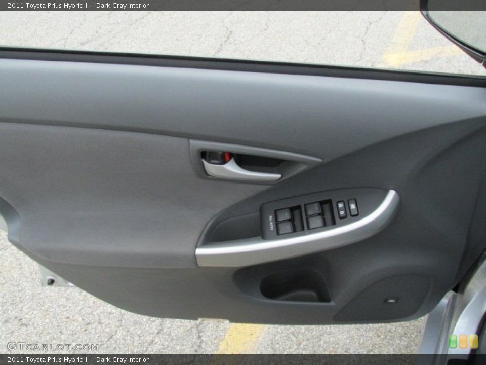 Dark Gray Interior Door Panel for the 2011 Toyota Prius Hybrid II #83781139
