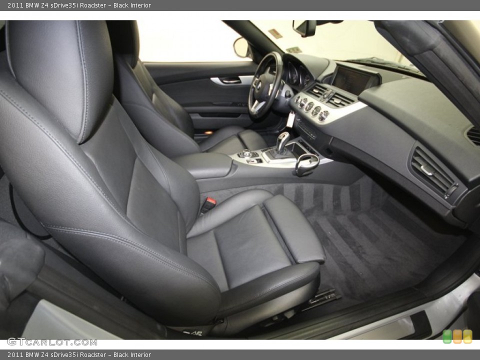 Black Interior Front Seat for the 2011 BMW Z4 sDrive35i Roadster #83781724