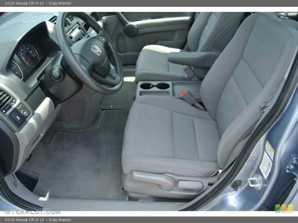 Gray Interior Front Seat for the 2010 Honda CR-V LX #83781895