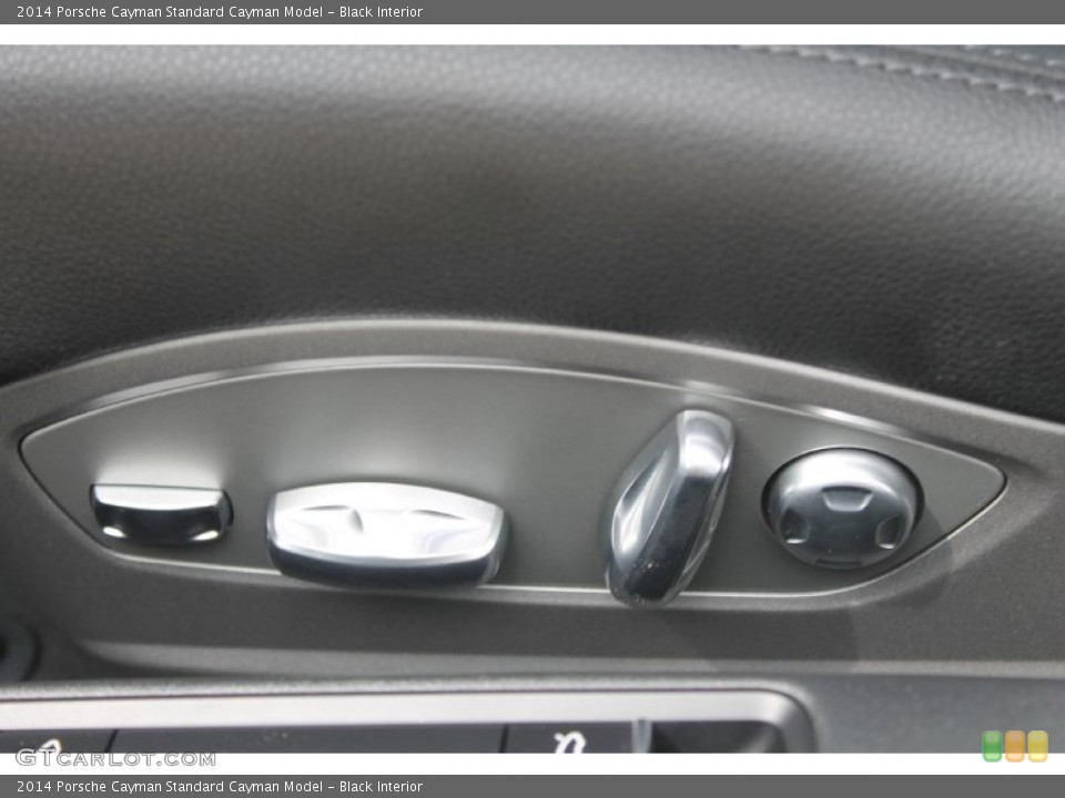Black Interior Controls for the 2014 Porsche Cayman  #83782288