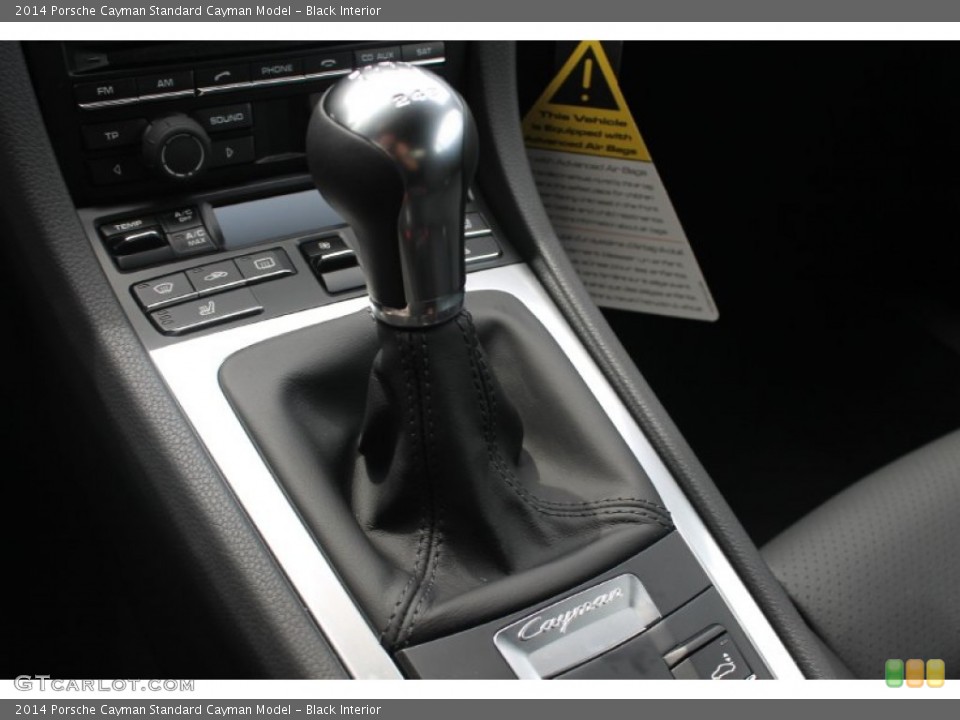 Black Interior Transmission for the 2014 Porsche Cayman  #83782402