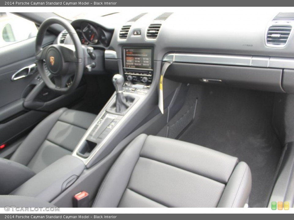 Black Interior Dashboard for the 2014 Porsche Cayman  #83782546