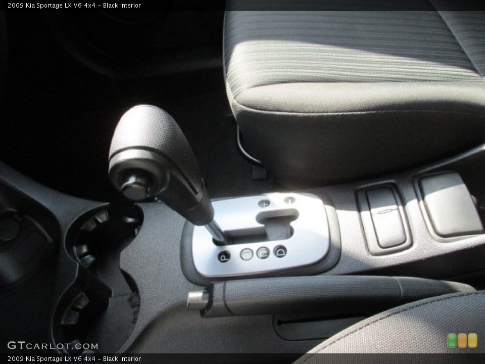 Black Interior Transmission for the 2009 Kia Sportage LX V6 4x4 #83782561